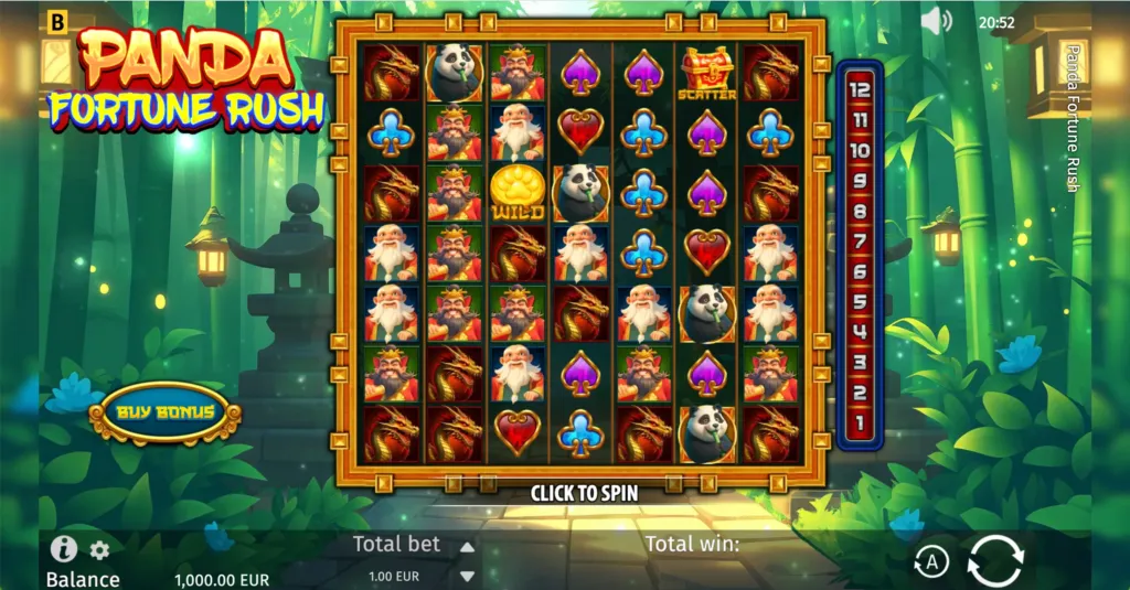 slot panda fortune rush