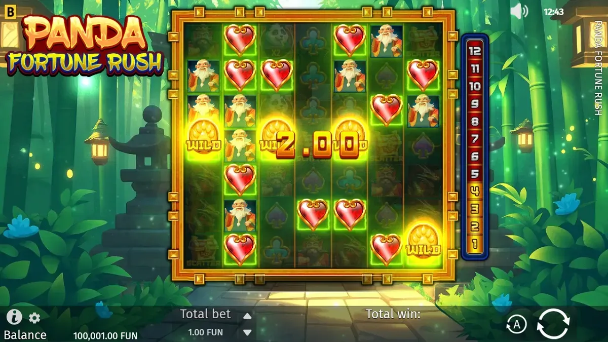 panda fortune rush game
